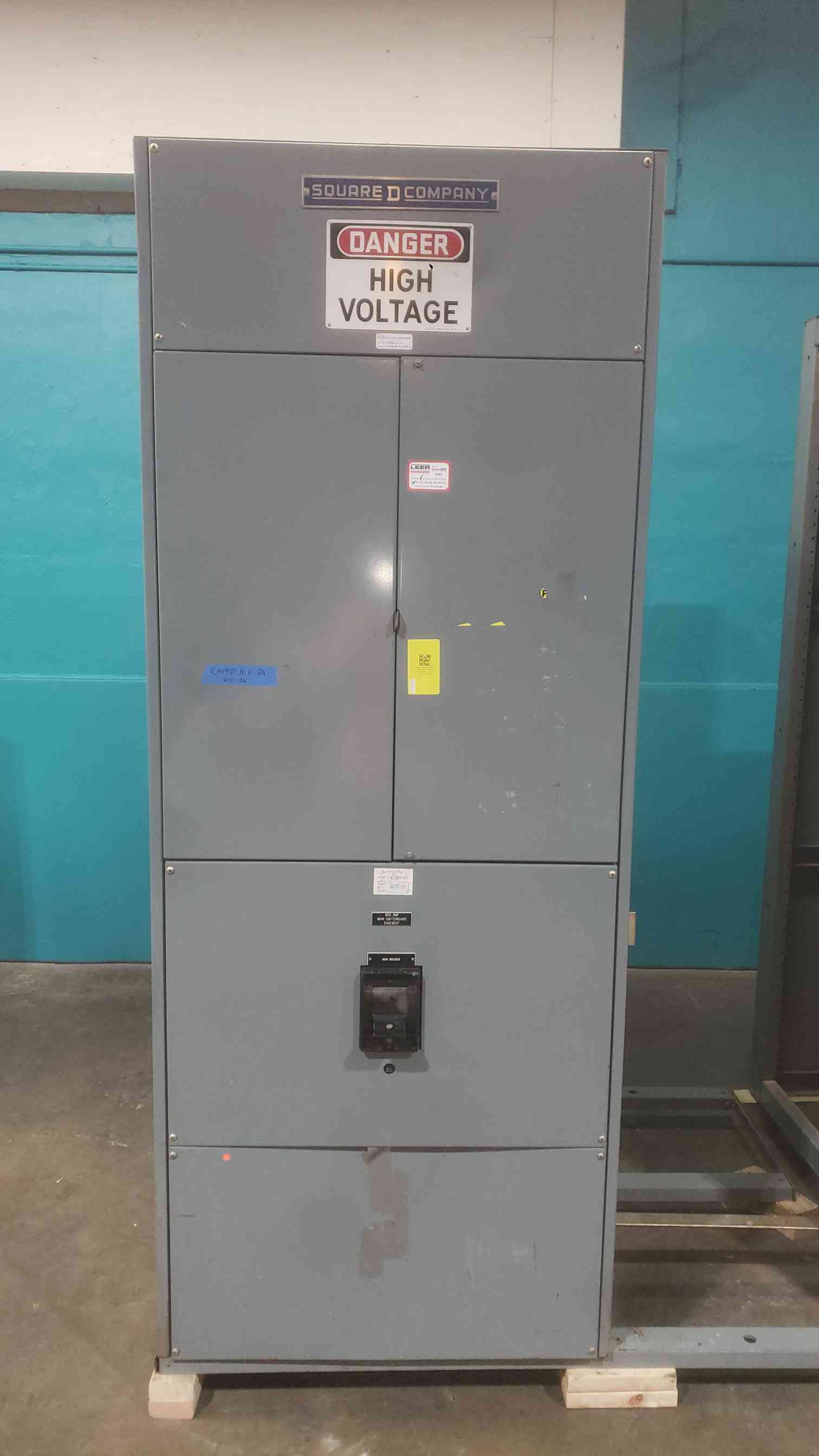800 Amps, Square D #Power-Zone, Switchboard w/ 300 KVA Transformer, 480V-208V, 4 Section - Image 7