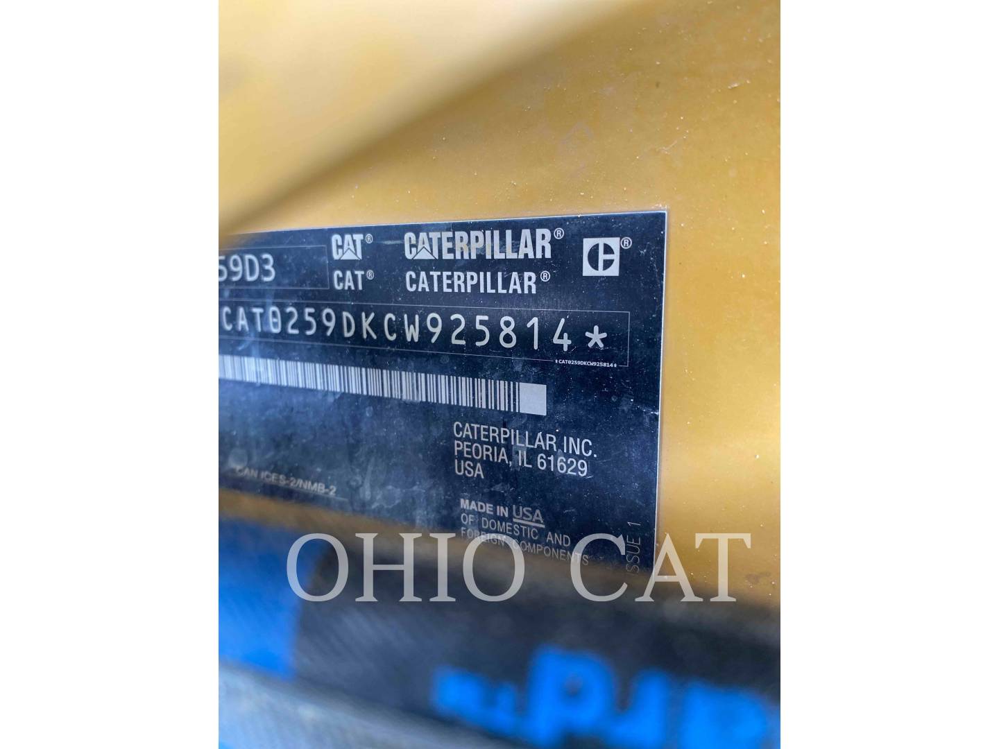 Cat 259D3, 1300 hours, S/N: CW925814, 2023 - Image 6