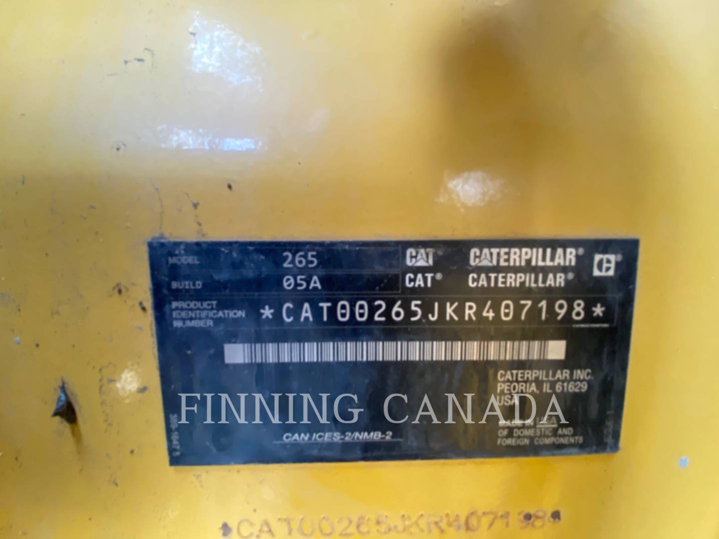 Caterpillar 265-05, 590 hours, S/N: KR407198, 2025 - Image 6