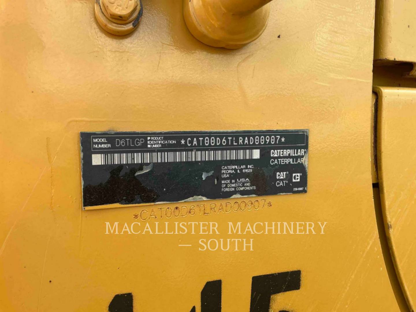 Caterpillar D6T LGP, 9224 hours, S/N: RAD00907, 2016 - Image 6