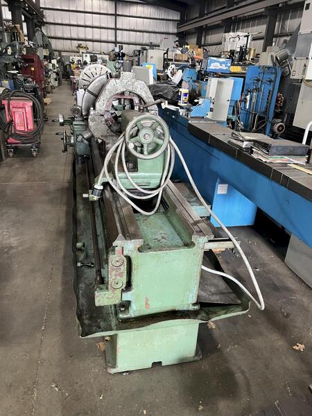 25"/34" x 160" Tos #SN63B-Big-Sigma, engine lathe, 24" 4-jaw chuck, 2-13/16" hole, 10-1000 RPM, (2) Steady - Image 3
