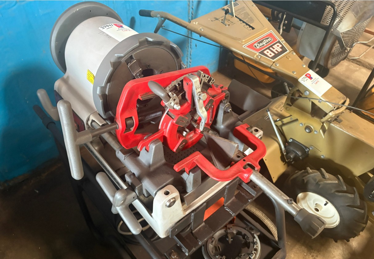 1/2" -4" Rothenberger #Supertronic-4SE-AT, Portable Pipe Threading Machine, 1700 watt, 18 RPM, 120 Volt, 2007 - Image 2