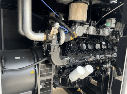 500 KW Gillette #SP-5000, standby Natural gas Generator, sound attenuated enclosure, 277/480 Volts, 0 Hours - Image 4
