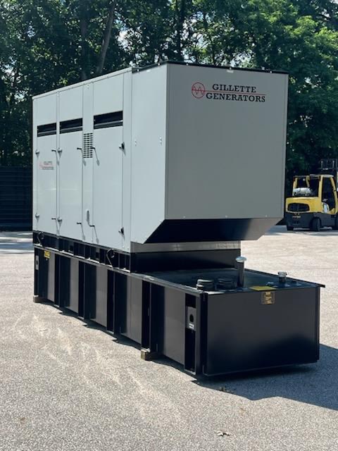 300 KW Gillette #SPVD-3000, standby diesel generator, sound attenuated enclosure, 277/480 Volts, 0 Hours - Image 1