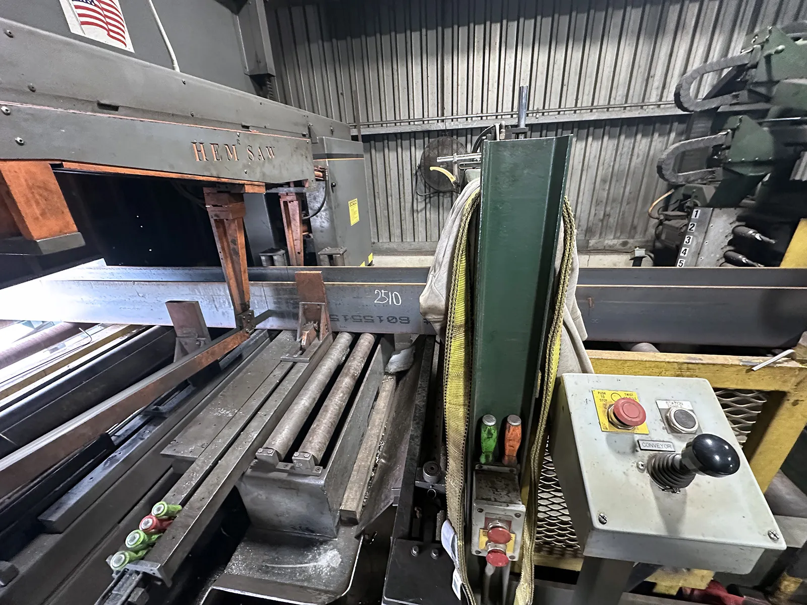 Controlled Automation #DRL-348TC, CNC beam drill line, 40" x18", 3-spdl, 20 HP, 100-2100 RPM, CAT 40, 5 - Image 5