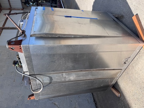 Hobart #HBA2G, Rotary Rack Oven, Stainless Steel, 300,000 BTU/hr, 120/208-230, 1PH/3PH - Image 3