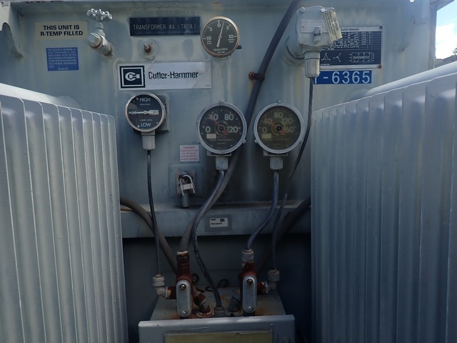 1500/1680/1725/1932 kVA, 12470 Delta Primary, 480/277 Wye Secondary, Cutler Hammer Substation - Image 4
