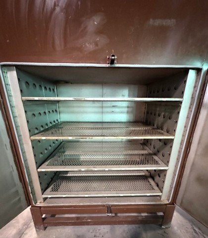 48" width x 48" H x 30" L Precision Quincy #43B-350, 350°F electric class a solvent rated - Image 3