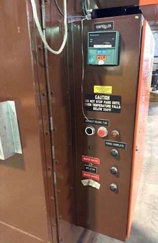 48" width x 48" H x 30" L Precision Quincy #43B-350, 350°F electric class a solvent rated - Image 4