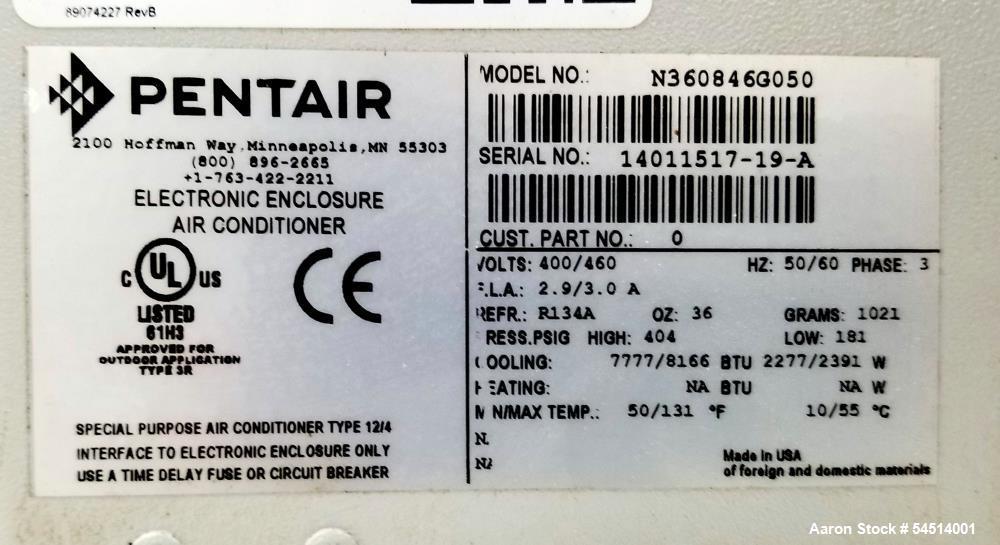 Ametek #1P1036SAE, Continuous One-Pass Oven Dryer, Stainless Steel, 8166 BTUH, 1,000 PPH, 350°F, 2014 - Image 10