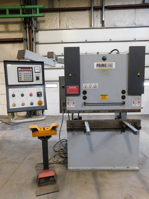 40 Ton, Primeline, Press Brake, 4' overall, Elgo Control, 580 hours, 2007 - Image 1