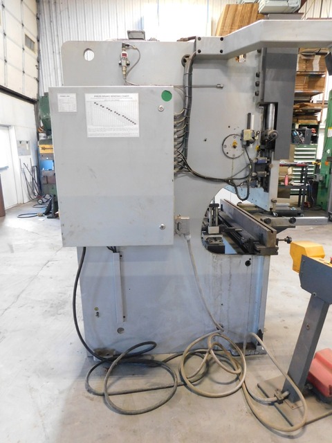 40 Ton, Primeline, Press Brake, 4' overall, Elgo Control, 580 hours, 2007 - Image 4