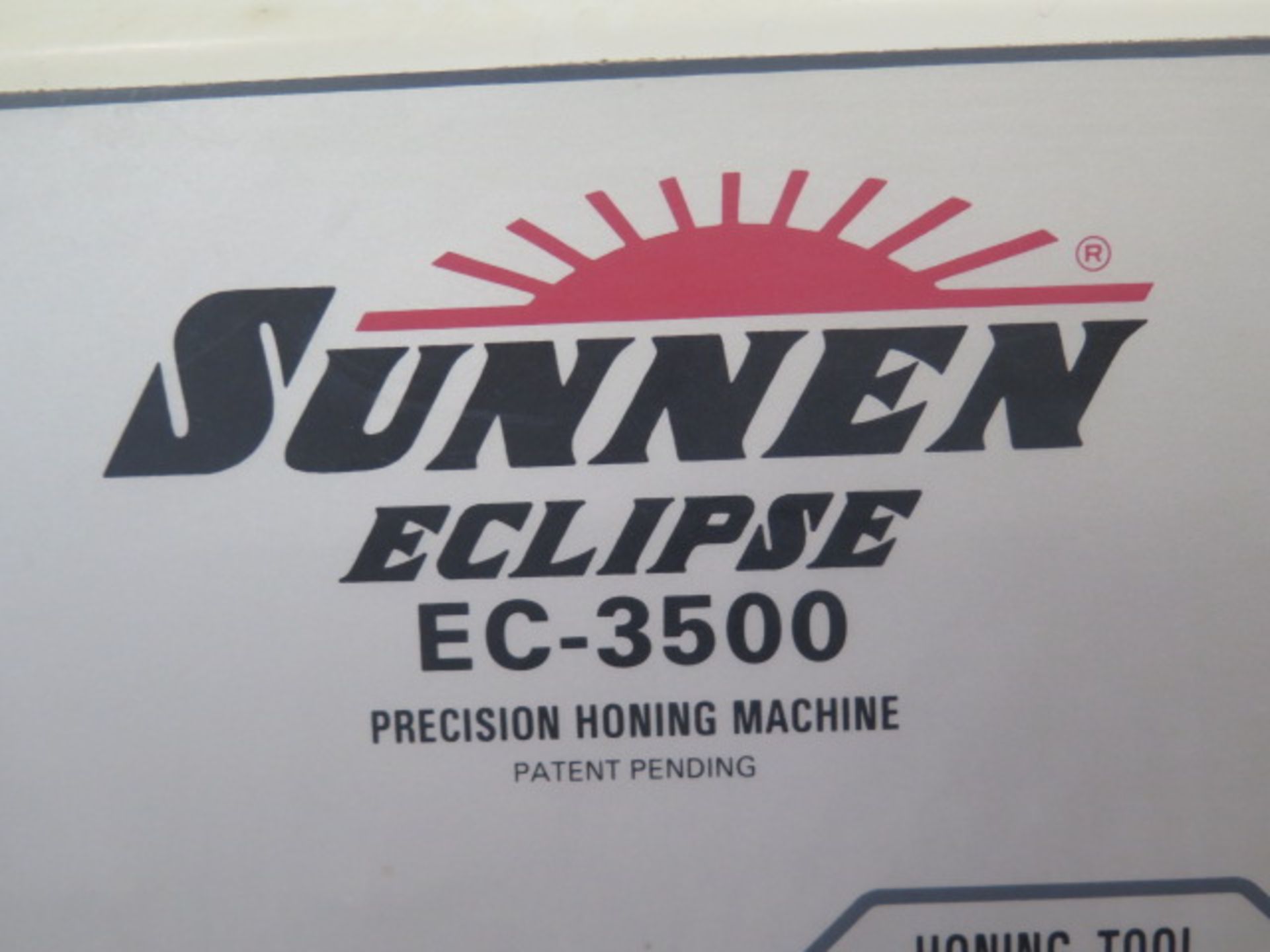 Sunnen #EC-3500-Eclipse, Horizontal Power Stroking Hone, 0.060"- 6.5" stroke, 5.5 HP, 200-3000 RPM, 1996 - Image 9