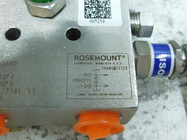 Rosemount #3051S2CD, Pressure Transmitter, w/Isolation Manifold, Supermodule Hart, unused - Image 10