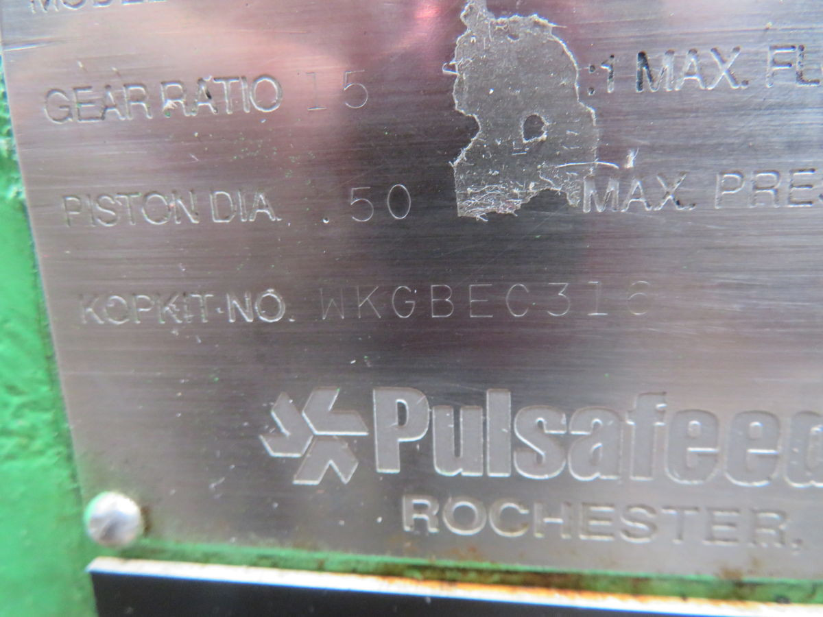 Pulsa #7660-S-E, Metering Pump, 1.5 HP, 230/460 V., 3 phase, 316 Stainless Steel, wetted parts - Image 9