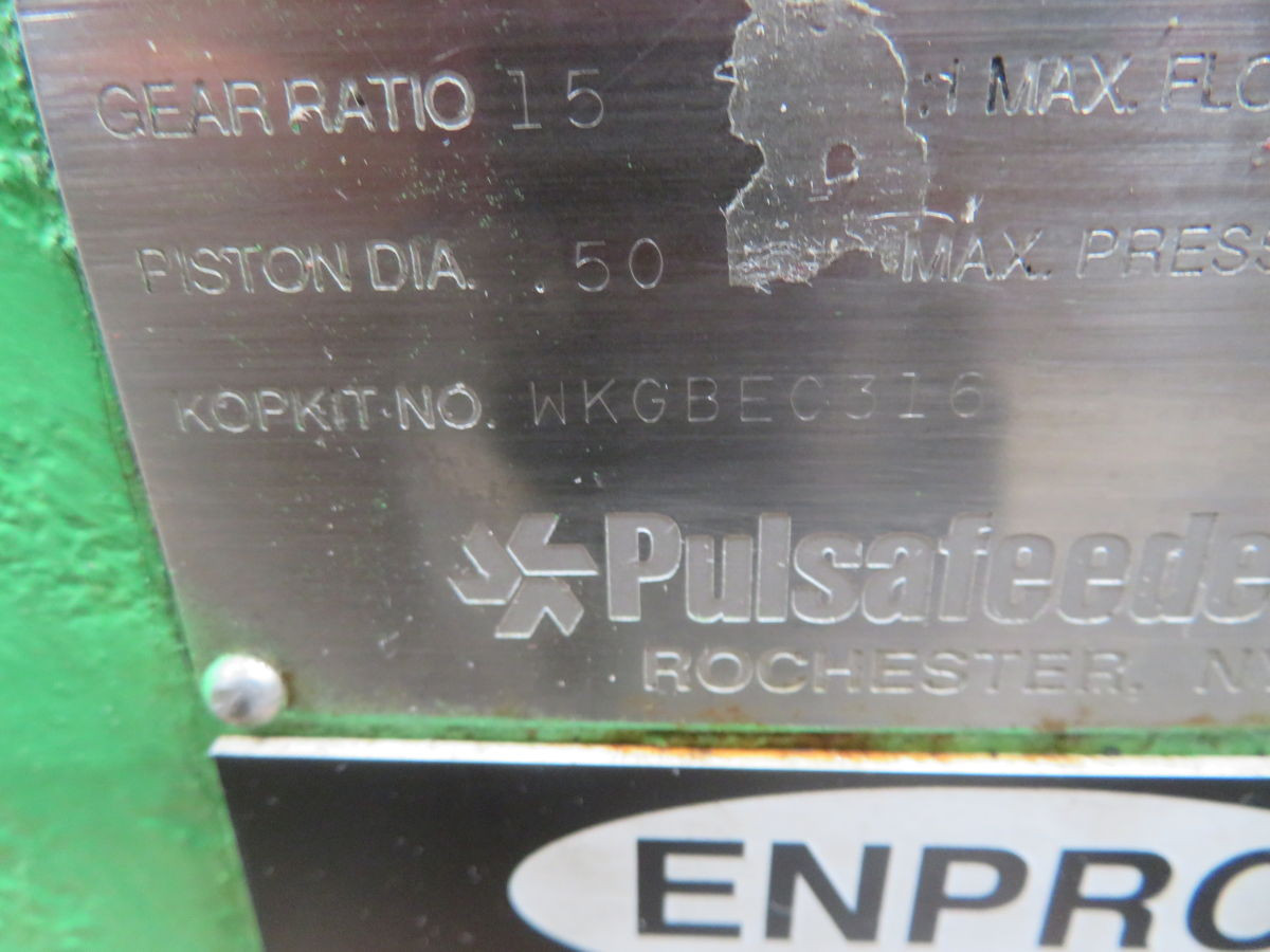 Pulsa #7660-S-E, Metering Pump, 1.5 HP, 230/460 V., 3 phase, 316 Stainless Steel, wetted parts - Image 10