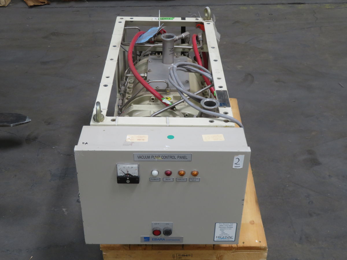 Ebara #40X20, Vacuum Pump, 3/8" NPT coolant connection - Image 2