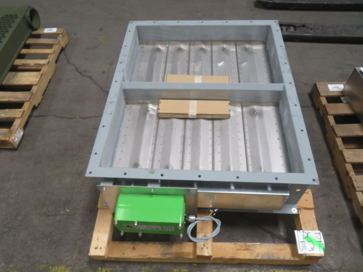 Flamgard #CFD-01-PO116599, Fire & Smoke Damper Assembly, H120/A60 rating, low smoke leakage, unused - Image 2