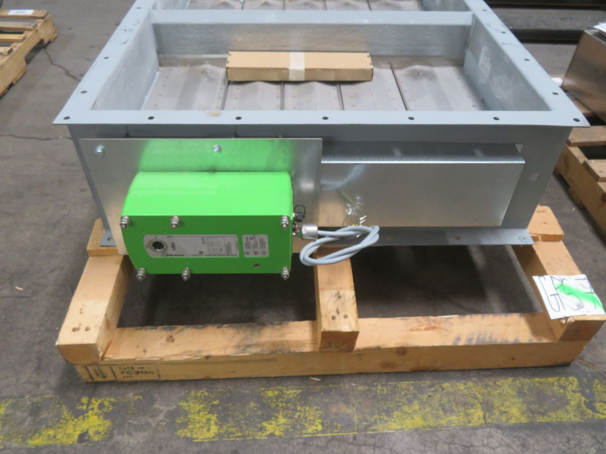 Flamgard #CFD-01-PO116599, Fire & Smoke Damper Assembly, H120/A60 rating, low smoke leakage, unused - Image 3