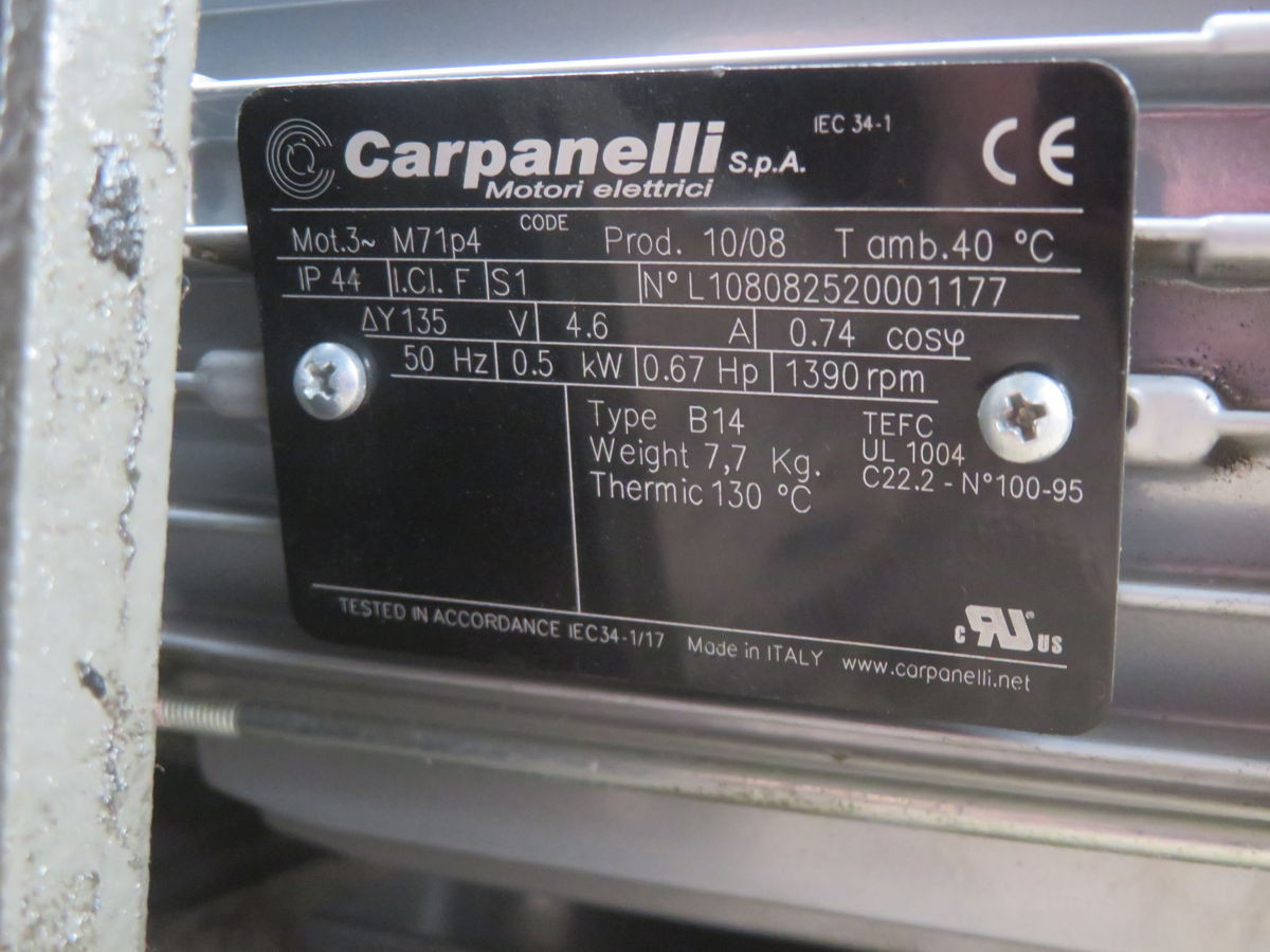 35.3 CFM, Varian #HS602, Vacuum Pump, 60 m3/h, 1.1 KW - Image 8