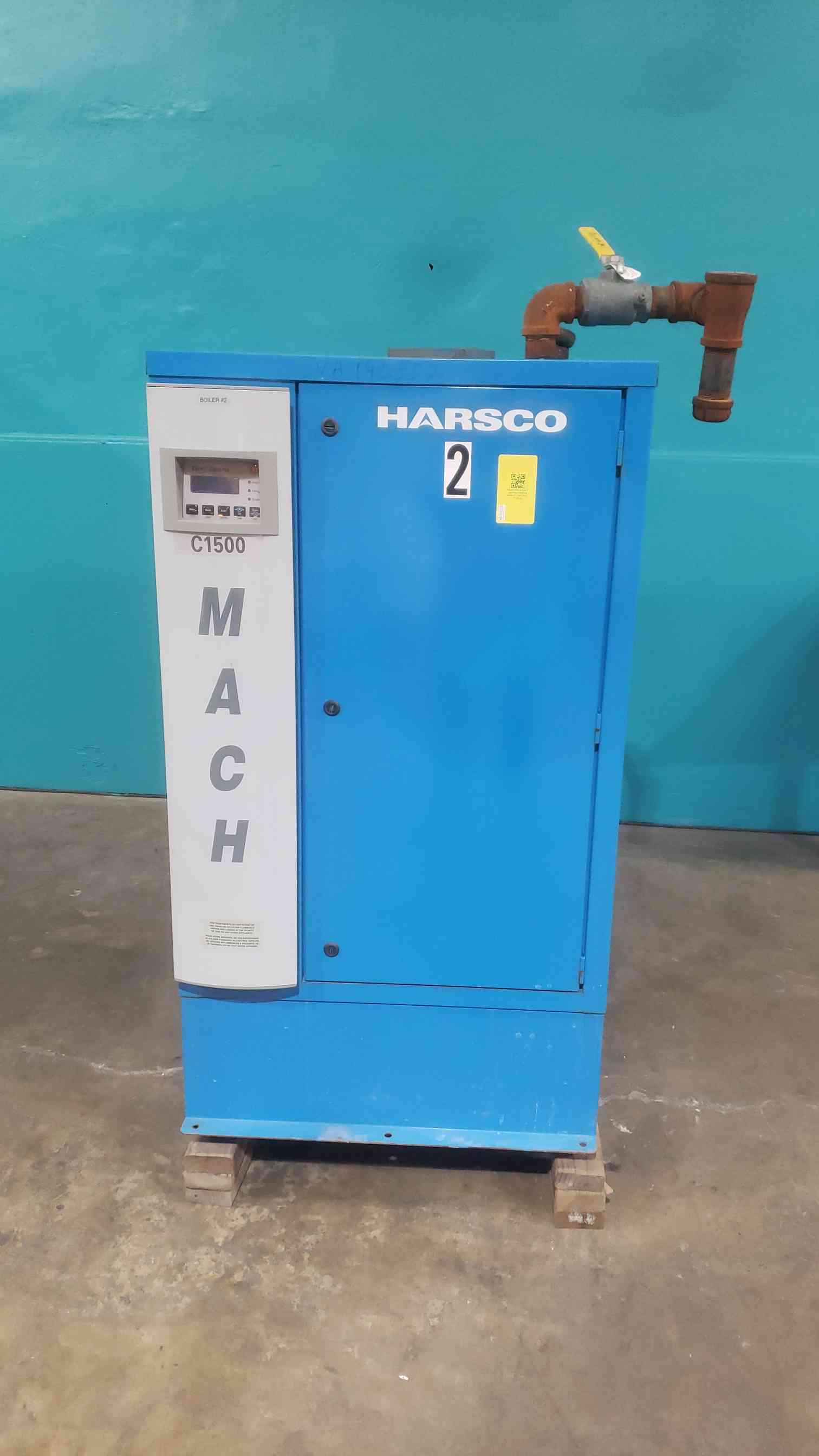 1500000 BTUH Patterson -Kelley #C-1500, MACH condensing boiler, natural gas, 120 Volts - Image 1
