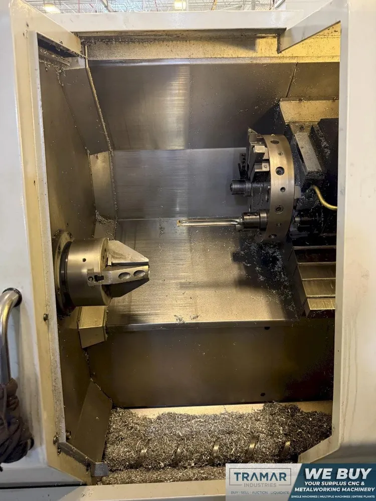 Haas #SL-20, CNC Lathe, 11.75" Turning diameter, 22.5" Centers, 8" Chuck, 12 Station Turret, 20 HP, 2009 - Image 3