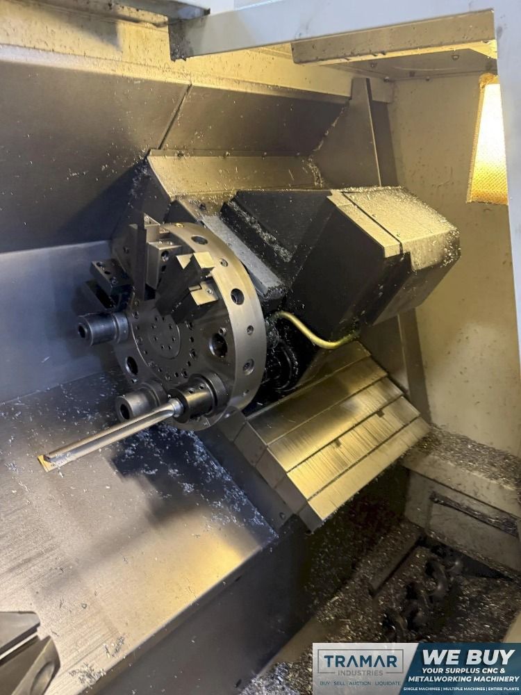 Haas #SL-20, CNC Lathe, 11.75" Turning diameter, 22.5" Centers, 8" Chuck, 12 Station Turret, 20 HP, 2009 - Image 4