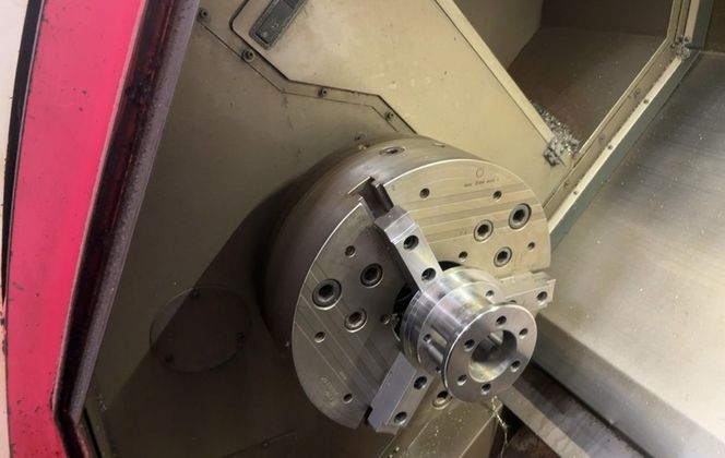 Gildemeister #CTX-500 S2, CNC Lathe, Heidenhain Control, Multiposition Tool Post, 3 Ph., 400 V., 1999 - Image 6