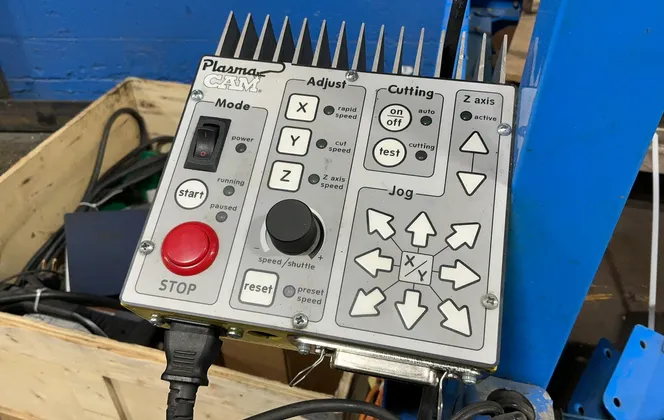 Plasma Cam #DHC, CNC Plasma Cutting Table, 5' x 5', w/ Controller - Image 3