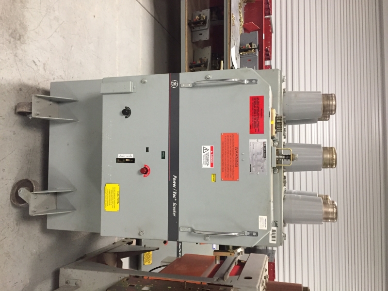 3000 Amps, General Electric, PVVL 13.8-1000, VL-18H mech 125 VDC controls - Image 1