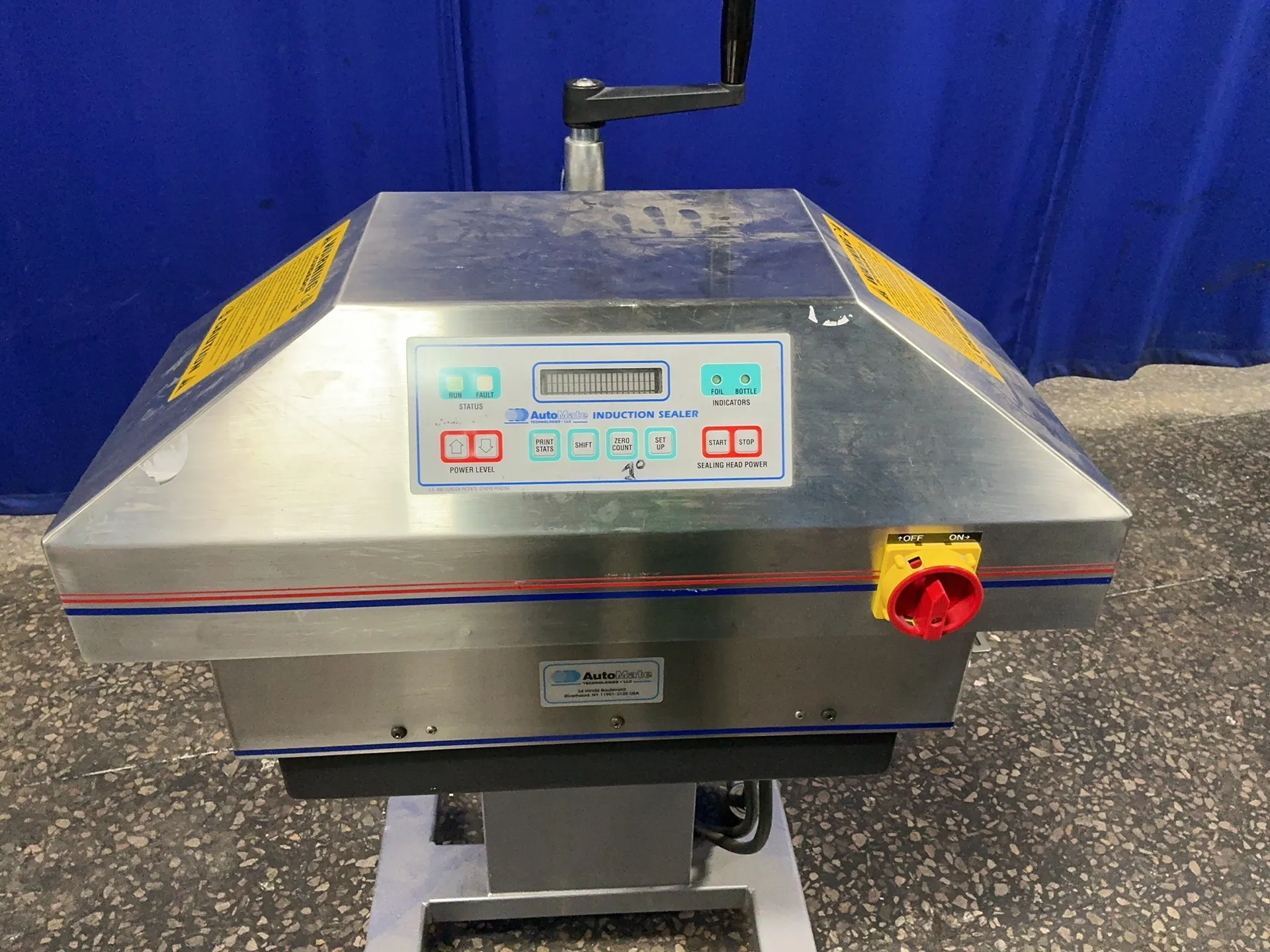 Automate #AM-20, Induction Sealer, Stainless Steel, Digital Display, 220 V. - Image 4