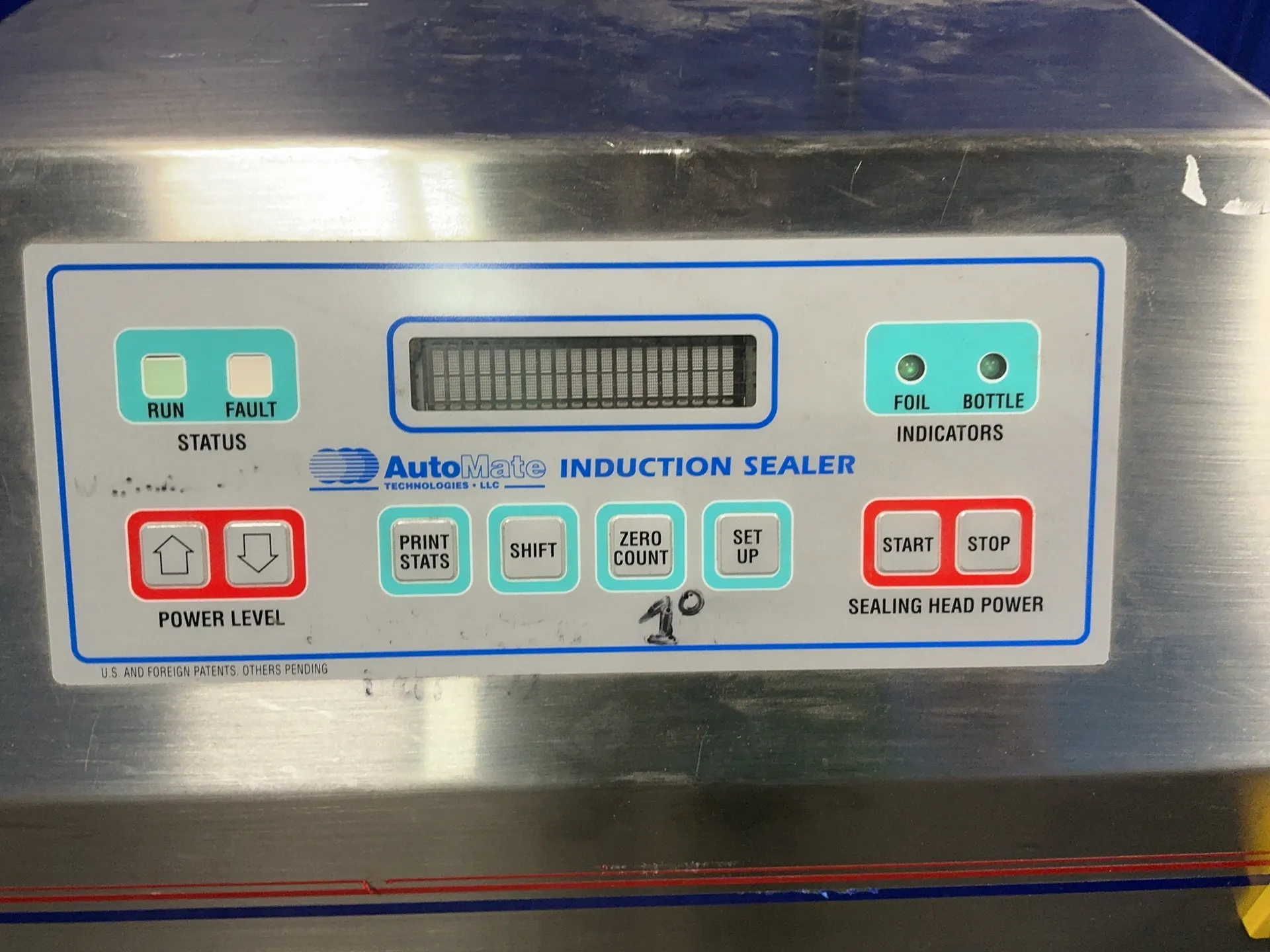Automate #AM-20, Induction Sealer, Stainless Steel, Digital Display, 220 V. - Image 6