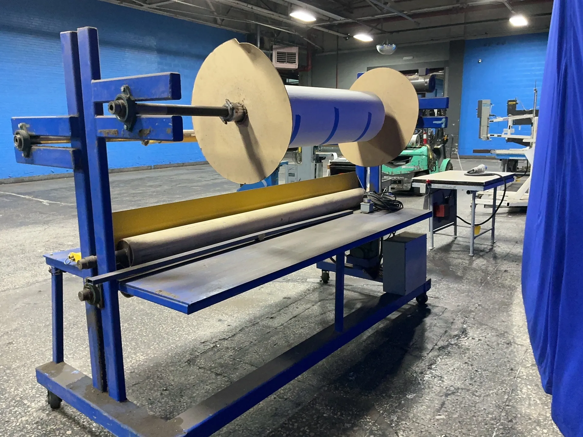 30" Roll Slitter, Baldor Motor, 2 HP, 1735 RPM, 3 Ph., 208-230/460 V. - Image 1