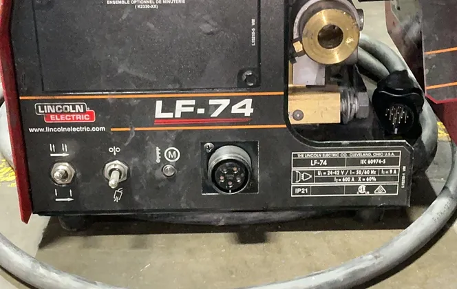 Lincoln Electric #LF-74, Wire Feeder, 24-42 V. - Image 2