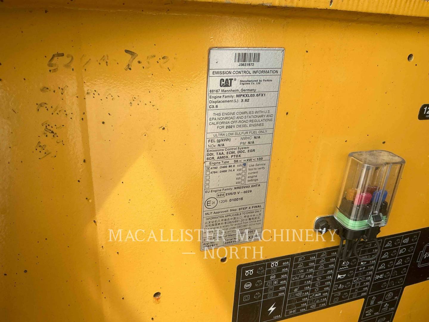 Caterpillar CB1002, 900 hours, S/N: L9R00271, 2021 - Image 8