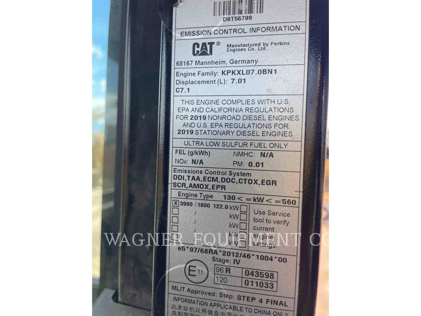 Caterpillar 323-07, 5261 hours, S/N: RAZ11364, 2019 - Image 8