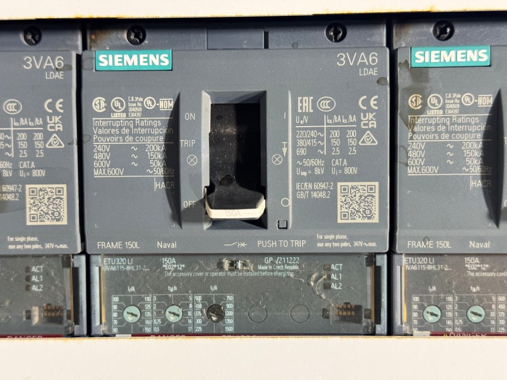 2000 Amp. QT Corp #ACR600-CB-1-150-50-N1-N-MLO, Switchboard, 600 VAC, 3 phase 4 Wire - Image 9