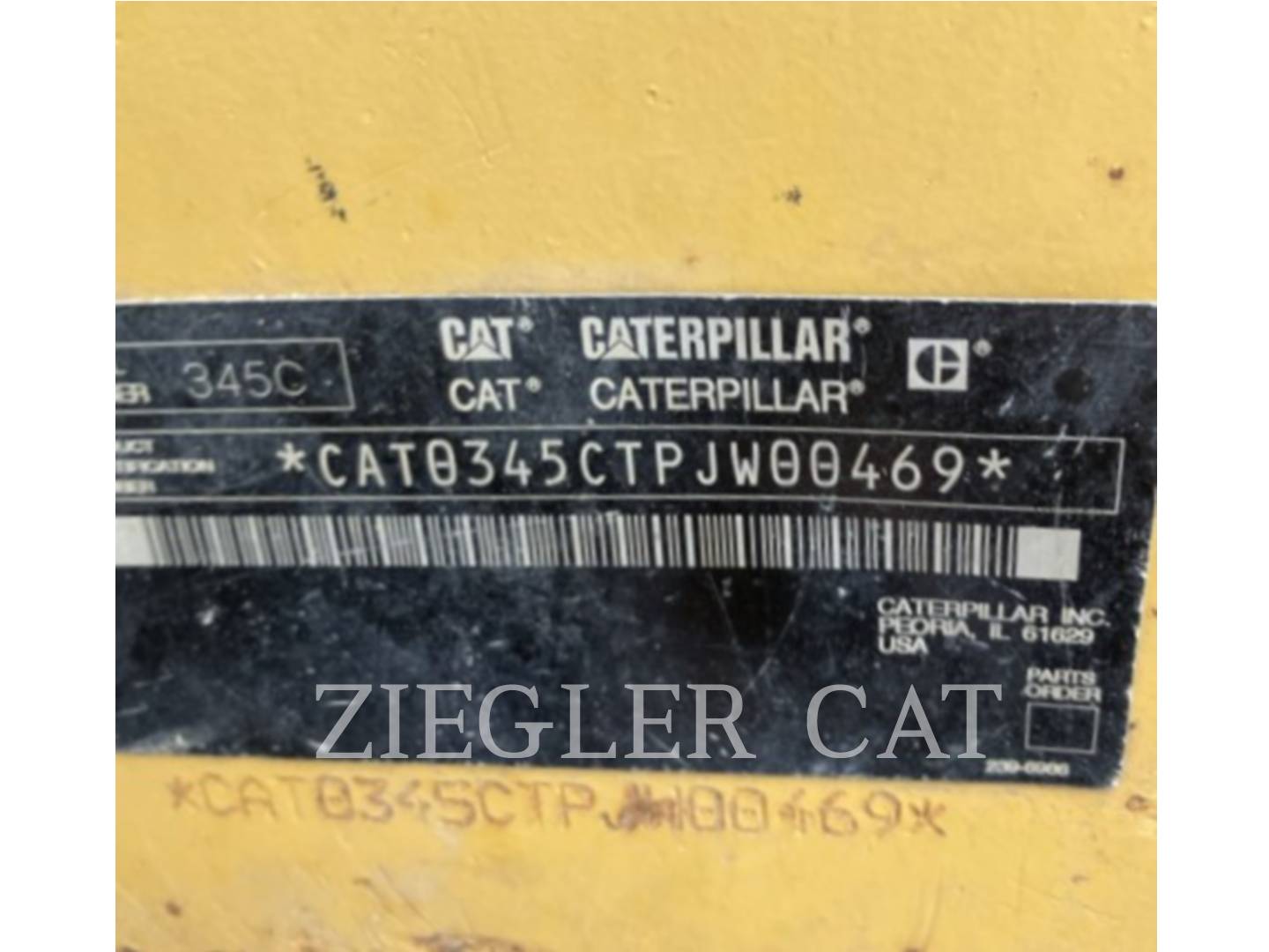 Caterpillar 345C, Excavator, 19957 hours, S/N: PJW00469, 2005 - Image 6
