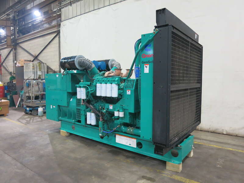 750 KW Cummins #DFHA, diesel generator set, 277/480 Volts, 1435 HP @ 1800 RPM, QST30-G1 engine, open power - Image 3