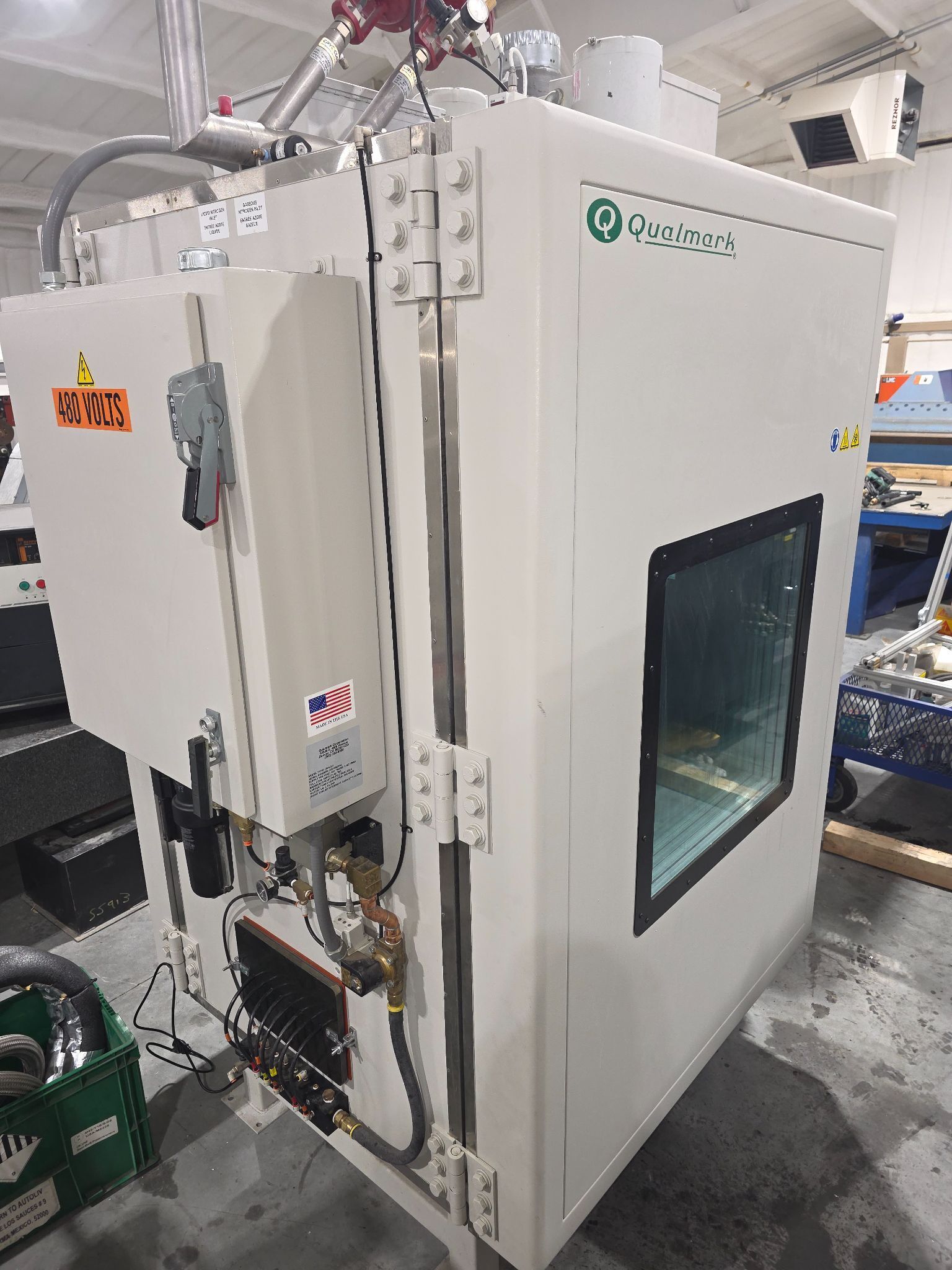 Qualmark #OVS-2.5, HALT & HASS test chamber, 36" W x 36' D x 36' H, -100&deg;C to 200&deg;C - Image 9