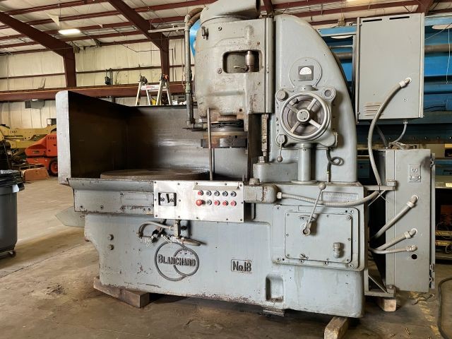 Blanchard #18, rotary surface grinder, 36" magnetic chuck, 3/8" chuck life, wheel dresser, 25 HP - Image 1
