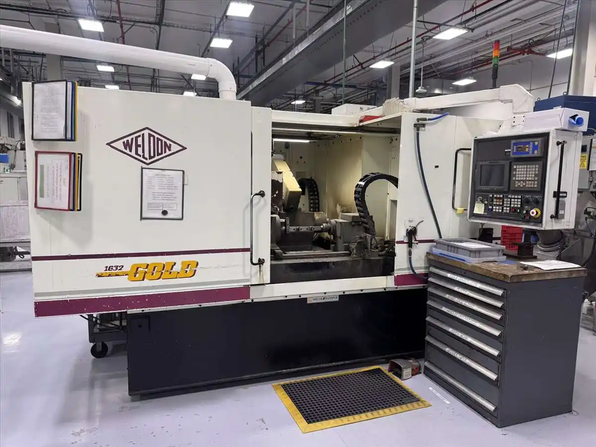 16" x 32" Weldon #1632-Gold, CNC universal cylindrical grinder, GE Fanuc 18iM, 15 HP, 2002 - Image 1
