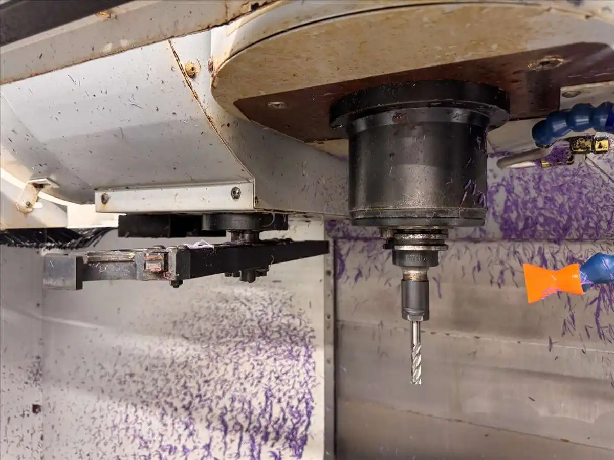 Haas Super #VF-3SS, 4th Axis vertical machining center, 12000 RPM, 24 automatic tool changer, Cat 40, Haas - Image 5