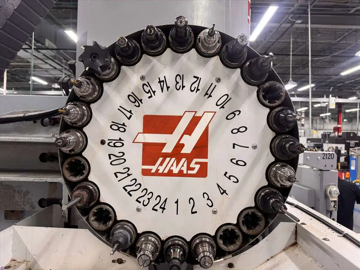 Haas Super #VF-3SS, 4th Axis vertical machining center, 12000 RPM, 24 automatic tool changer, Cat 40, Haas - Image 8