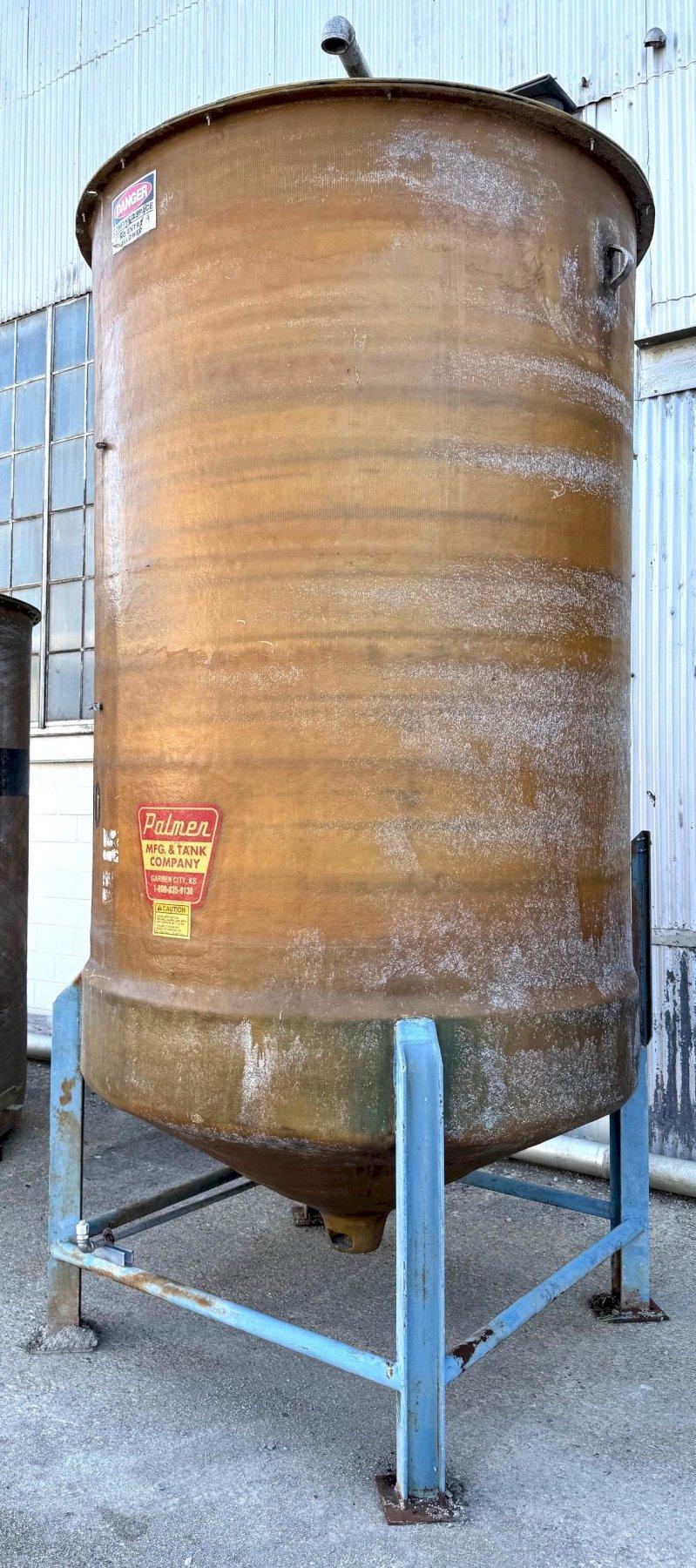 2000 gallon Palmer, fiberglass tank - Image 3