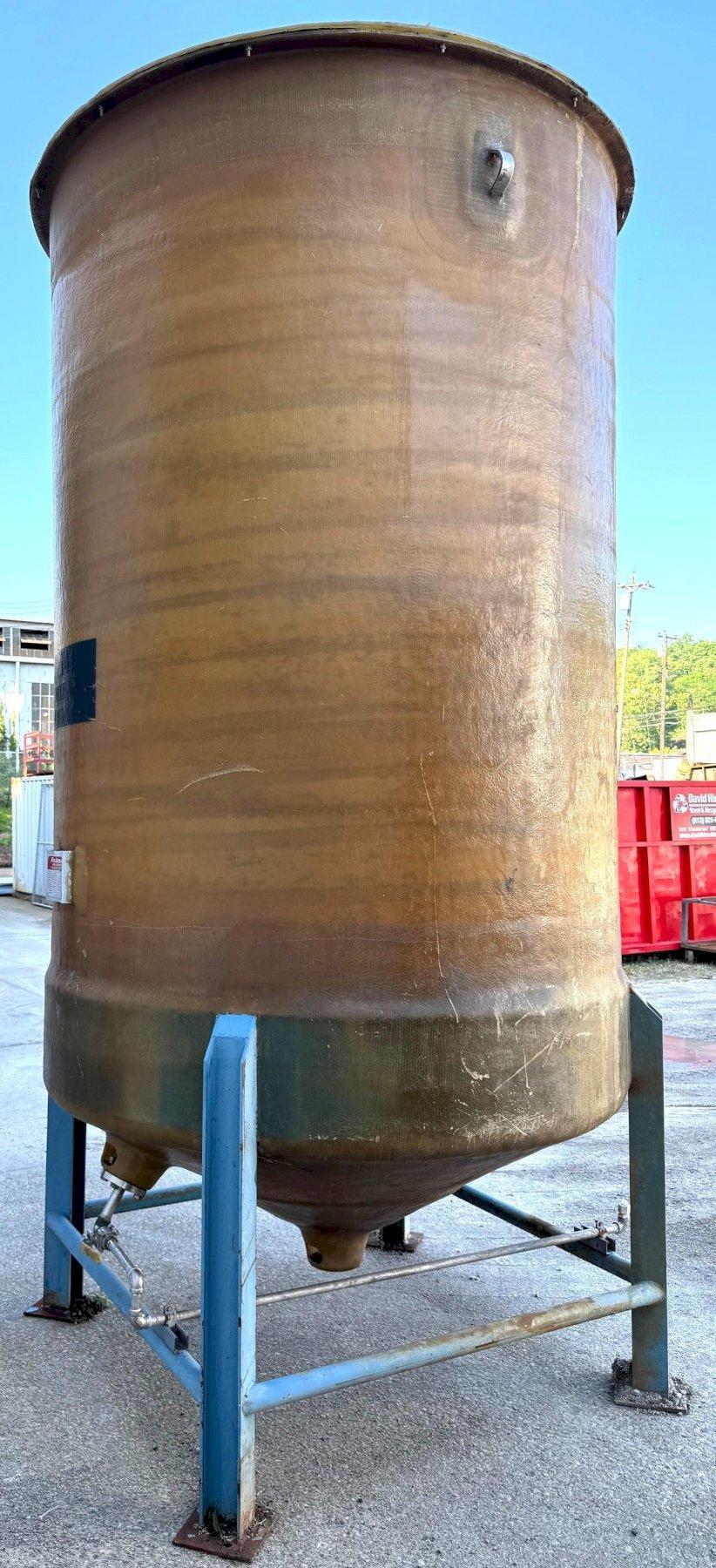 2000 gallon Palmer, fiberglass tank - Image 6