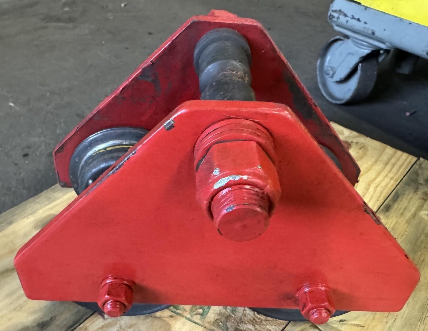 1 Ton, CM Lodestar #F2, electric chain hoist, 8' lift, 5/16 FPM, 1/2 HP, 230 V., 3 Ph., manual trolley - Image 7