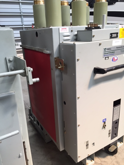3000 Amps, Powell, 15pv-50ams6-2, 125 VDC ctrl roll in replacement for AM13.8-1000-4H - Image 3