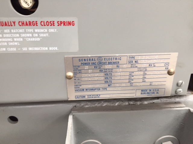 3000 Amps, General Electric, am-13.8-1000-4h vacuum conversion - Image 5