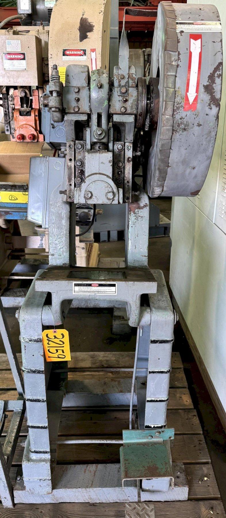 10 Ton, Rousselle #1A, OBI press, 8" x 13" bed, 5" x 7" opening, mechanical clutch, 3/4 HP, 115 V., 1 Ph. - Image 3